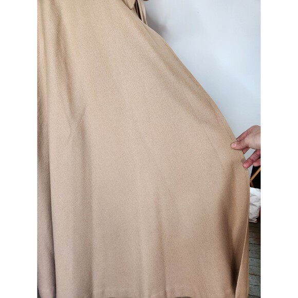 Vintage Wool Cape Cloak Poncho Arm Opening Wool Capelet Boho Woodland Free size - Picture 8 of 10